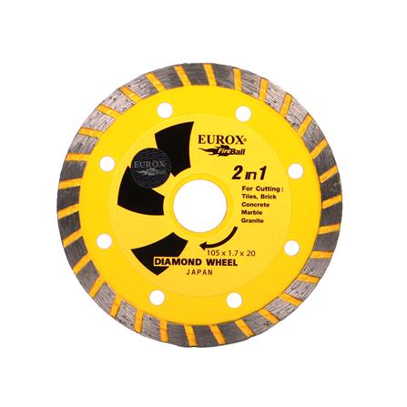 ใบตัดเพชร ทูอินวัน EUROX Z 4 นิ้ว