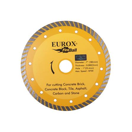 ใบตัดเพชร ทูอินวัน EUROX Z 7 นิ้ว