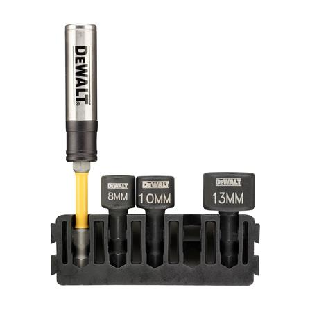 ชุดก้านหัวบ๊อกซ์และดอกไขควง DEWALT DT70826-QZ