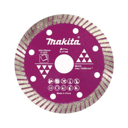 ใบตัดเพชร MAKITA D-77198 4 นิ้ว 1.2 มม.