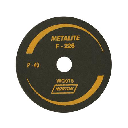 กระดาษทรายกลม เบอร์ 40 NORTON F226 4 นิ้ว