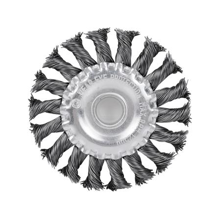 แปรงลวดกลมถักเปีย MATALL 4 นิ้ว