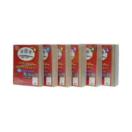 กระดาษทรายขัดไม้แผ่น เบอร์ 0 3CS