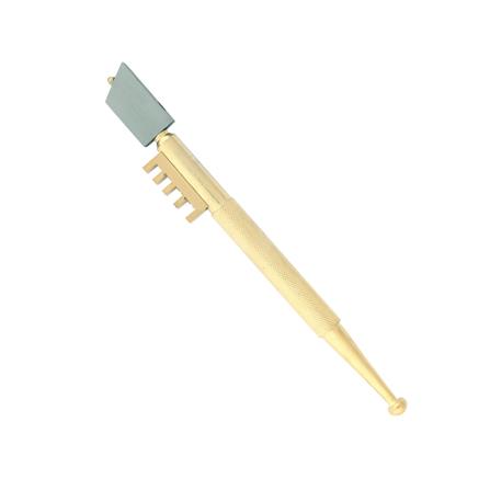 มีดกรีดกระจกหัวเพชร PUMPKIN ด้ามไม้แดง