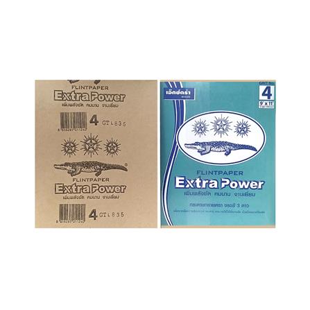 กระดาษทรายขัดไม้แผ่น เบอร์ 4 3CS