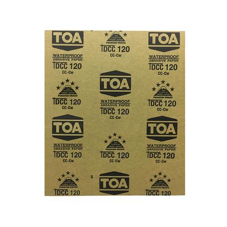 กระดาษทรายขัดเหล็ก เบอร์ 120 TOA