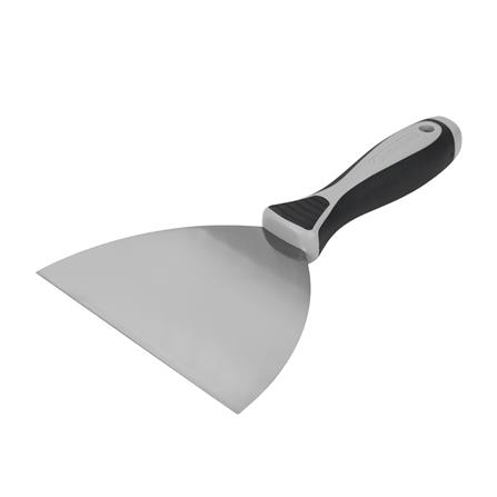 เกรียงโป๊วด้ามพลาสติก PP+ยาง ROLLINGDOG PRO 6 นิ้ว