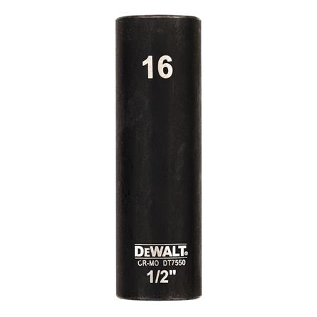ลูกบ็อกซ์ยาว DEWALT DT7550-QZ 1/2 นิ้ว 16 มม.