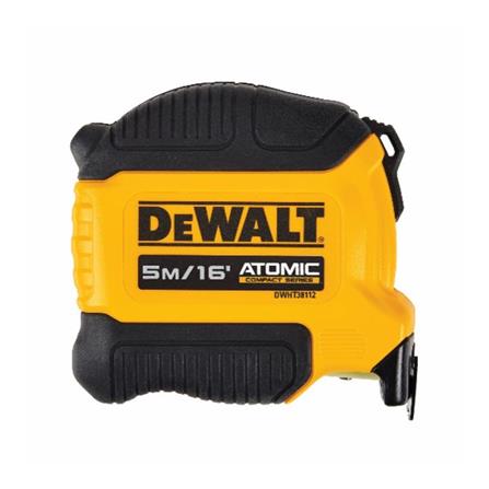 ตลับเมตรหุ้มยาง พร้อมตัวล็อก DEWALT DWHT38112-30 5 ม.