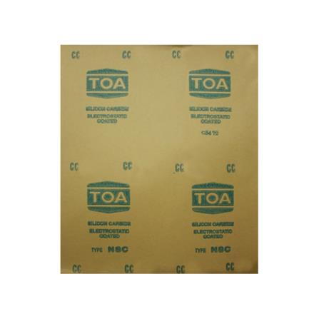 กระดาษทรายขัดไม้แผ่น เบอร์ 600 TOA