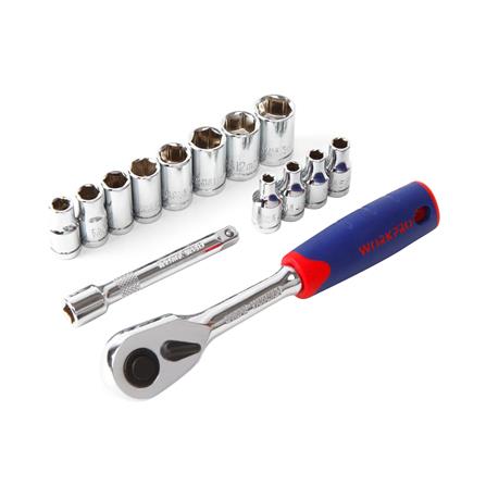 ชุดซ็อกเกต WORKPRO WP202556 1/4นิ้ว 14 ชิ้น