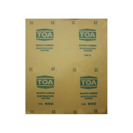 กระดาษทรายขัดไม้แผ่น เบอร์ 360 TOA