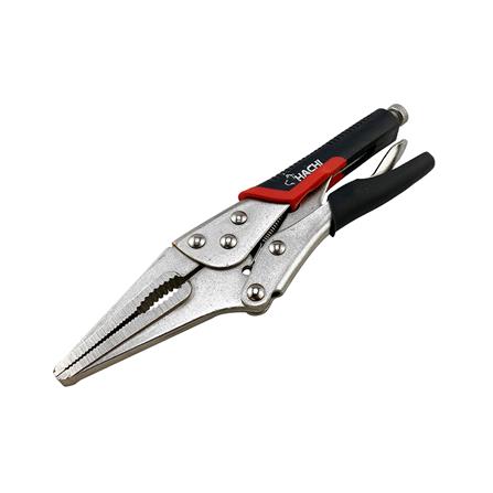 คีมล็อกปากแหลม HACHI 9 นิ้ว