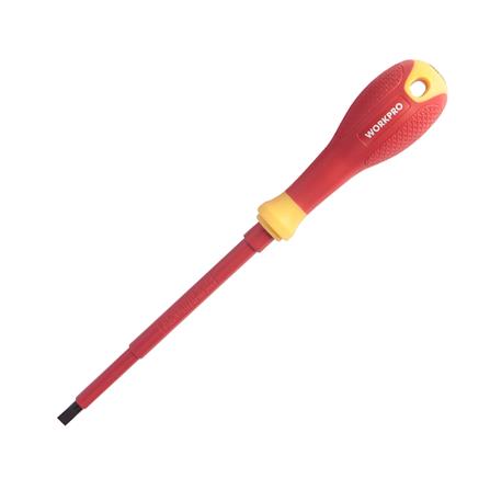 ไขควงปากแบนหุ้มฉนวน VDE WORKPRO WP341030 3.5x75 มม.