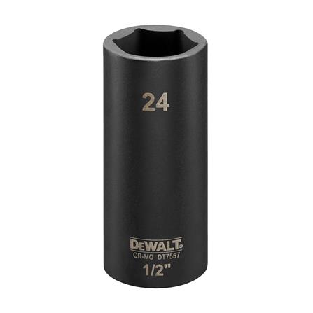 ลูกบ็อกซ์ยาว DEWALT DT7557-QZ 1/2 นิ้ว 24 มม.