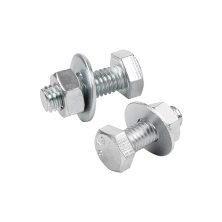 นอตกิโล ครบชุด DEXZON 1/2X1-1/2 นิ้ว 0.5 กก.