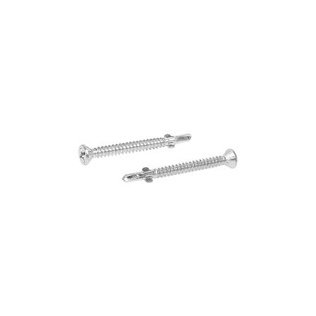 สกรูยึดไม้ฝามีปีก RHINO 8X45 28 มม. 200 ชิ้น