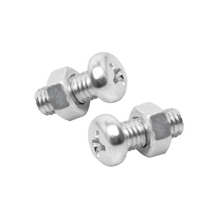 สกรูเกลียวมิลพร้อมนอต JP DEXZON 5X12 มม. แพ็ก 25 ชิ้น