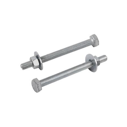 นอตกิโล ครบชุด DEXZON 5/16X3-1/2 นิ้ว 0.5 กก.