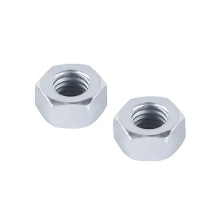 หัวนอตหกเหลี่ยม ชุบขาว U-HENG M12 แพ็ก 10 ชิ้น