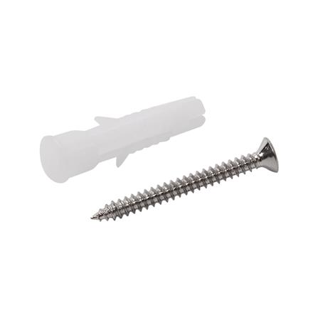 พุกอิฐบล็อกพร้อมสกรู TF DEXZON เบอร์ 7 1 1/2 นิ้ว แพ็ก 10 ชิ้น