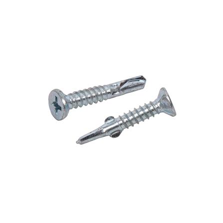 สกรูยึดไม้ฝามีปีก TF DEXZON 7X1 นิ้ว แพ็ก 500 ชิ้น