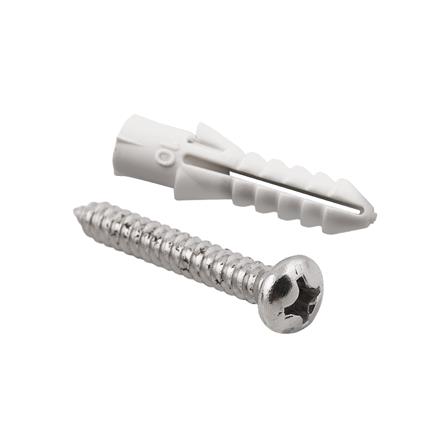 พุกพลาสติกพร้อมสกรู DEXZON HA-527 เบอร์ 10 10 ตัว