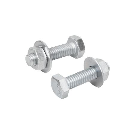 นอตกิโล ครบชุด DEXZON 1/2X2 นิ้ว 0.5 กก.