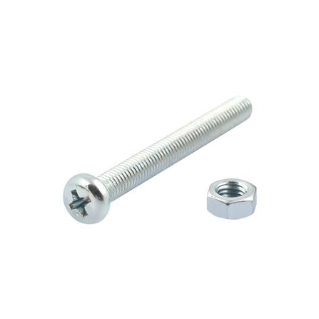 สกรูเกลียวมิลน็อต JP DEXZON 5X45 มม. 25 ตัว