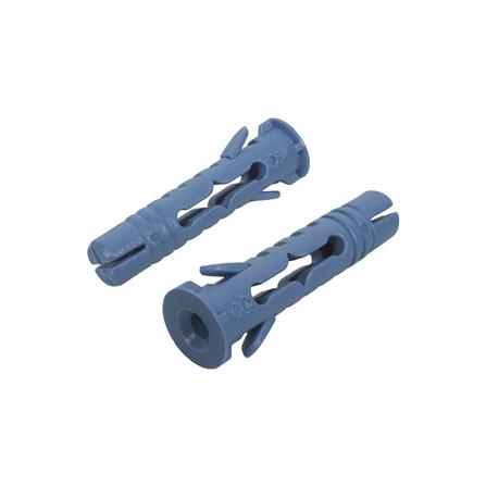 พุกอิฐมวลเบา DEXZON เบอร์ 8 สีน้ำเงิน (แพ็ก 100 ชิ้น)