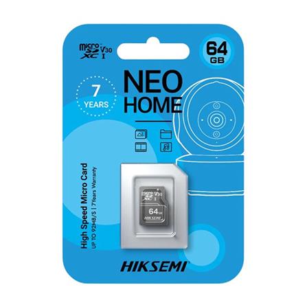การ์ดหน่วยความจำ NEOHOME MICRO SD CLASS10 UHS-I 64GB