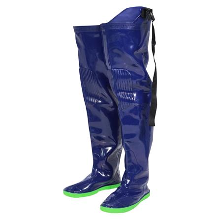 รองเท้าบูท DEXZON สูง 80 ซม. เบอร์ 41 สีน้ำเงิน