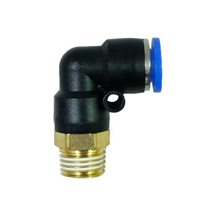 ข้อต่อข้องอ PU HI-TOP APL8-02 8 มม. เกลียวนอก 2 หุน (1/4 นิ้ว)