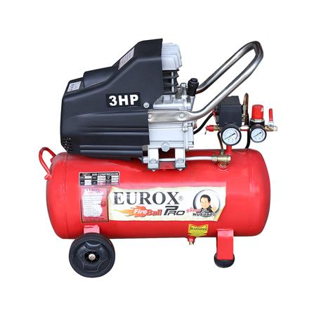 ปั๊มลมโรตารี่ EUROX EU2530 3 แรงม้า 30 ลิตร