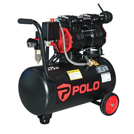 ปั๊มลม OIL FREE POLO D5501-24 24 ลิตร 0.75 แรงม้า 550 วัตต์