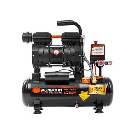 ปั๊มลม OIL FREE PUMPKIN MEGATON II 600 วัตต์ 9 ลิตร