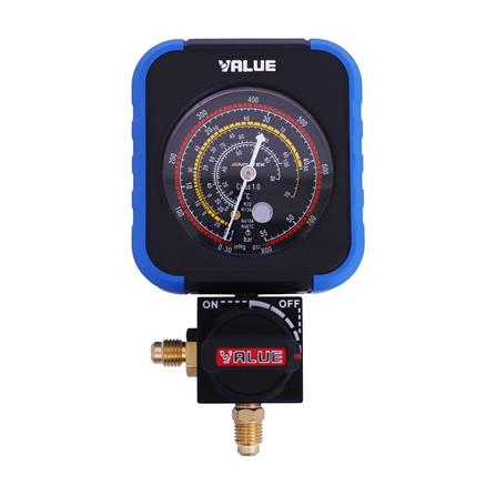 เกจ์วัดน้ำยาหัวเดี่ยว HIGH VALUE VRM1-B-0403