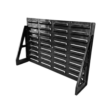 แผงแขวนกล่องอะไหล่พลาสสติก CUSTOMAI สีดำ