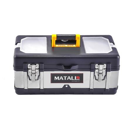 กล่องเครื่องมือ MATALL PRO 5019B 19 นิ้ว สีดำ/เงิน