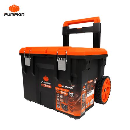 กล่องเครื่องมือมีล้อ PUMPKIN 400 มม. สีส้ม/ดำ
