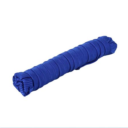 เชือกถักแบน DEXZON 3/4 นิ้ว x 10 เมตร สีน้ำเงิน