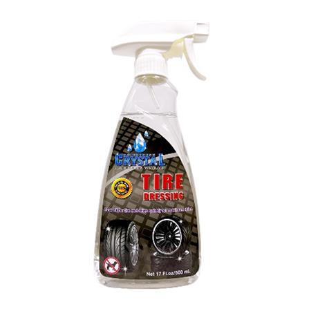 ผลิตภัณฑ์เคลือบเงายางรถยนต์ CRYSTAL 500 มล.