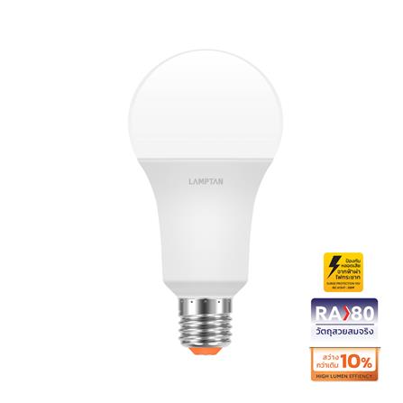 หลอด LED LAMPTAN A60 BRIGHT 13 วัตต์ WARM WHITE E27
