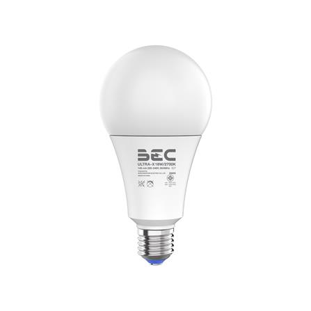 หลอด LED BEC ULTRA-X 18 วัตต์ WARM WHITE E27