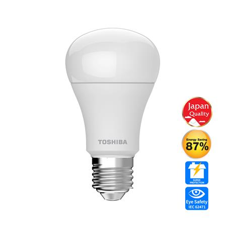 หลอด LED TOSHIBA A60 G7 13 วัตต์ COOL WHITE E27