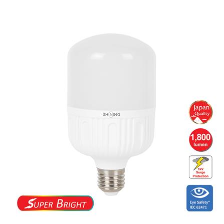 หลอด LED SHINING SUPER BRIGHT DAYLIGHT 20 วัตต์ E27