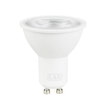 หลอด LED L&amp;E MR16/PAR DIM 220V 7 วัตต์ COOL WHITE GU10