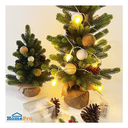 ไฟกะพริบ LED SIAMXMAS PINE CONES 1 วัตต์ 2.1 เมตร WARM WHITE