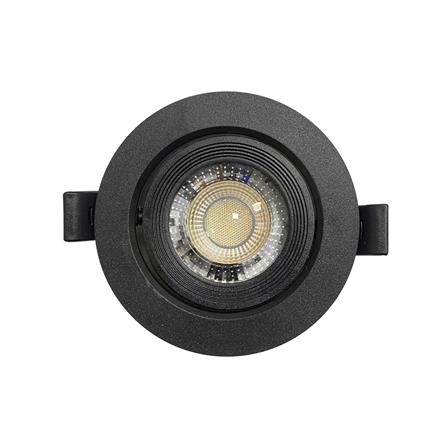 ดาวน์ไลท์ LED RACER HG ADJUST 3 นิ้ว 5 วัตต์ DAYLIGHT/COOL WHITE/WARM WHITE สีดำ