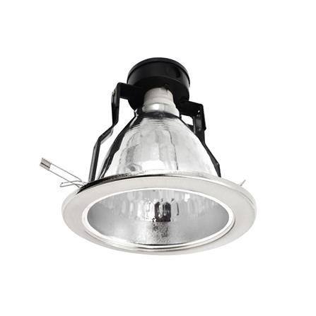 ดาวน์ไลท์ 3640030460 BEC โลหะ/อะลูมิเนียม สีเงิน 6 นิ้ว กลม